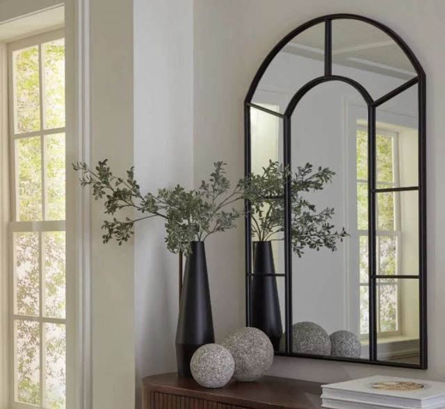 Signature Design by Ashley® Evengton Black Accent Mirror-3