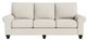 Bassett® Furniture Customizable Benchmade Premier Large Roll Arm Sofa-1