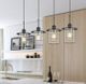 Cal® Lighting & Accessories Silverton 4-Light Dark Bronze Pendant-2