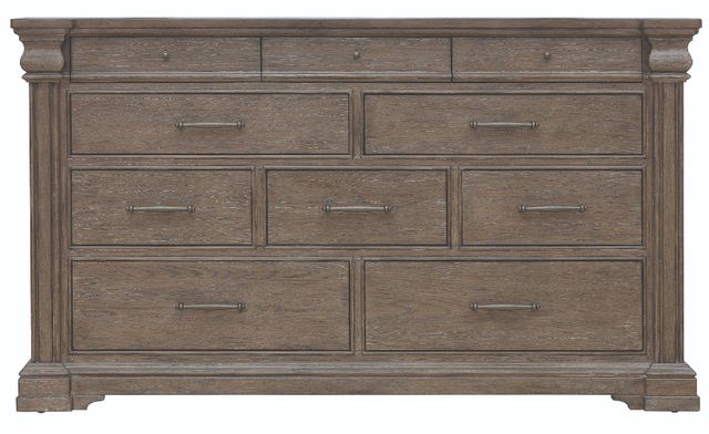 Pulaski™ Hickory Creek Natural Bark 10-Drawer Dresser-1