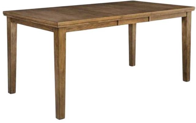 Signature Design by Ashley® Urbinforte 7-Piece Brown/Light Brown Counter Extension Dining Table Set-1