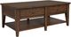 Liberty Furniture Lake House 3-Piece Rustic Brown Oak Accent Table Set (1-Cocktail 2-End Tables)-1