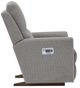 La-Z-Boy® Wynne Granite Power Rocking Recliner with Headrest and Lumbar-1