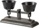 A & B Home Black Weighted Scale Table Decor-0