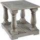 Elements International Ivan Smoke Grey End Table-0