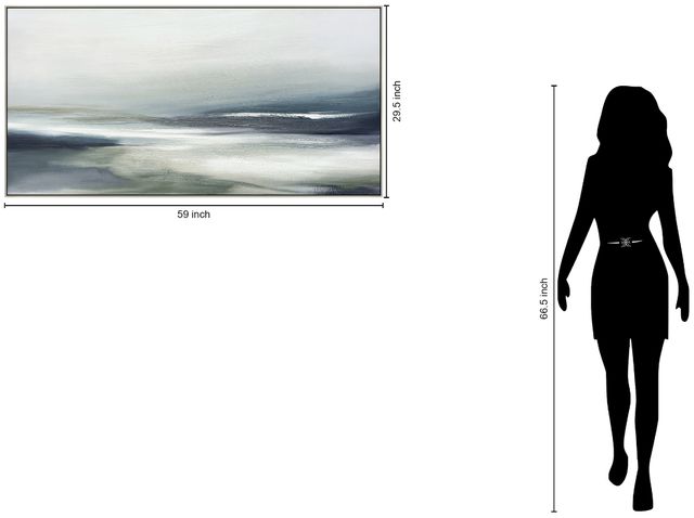 Classy Living Mesmerizing Serene Horizon Wall Art-2