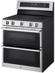 LG 30" Stainless Steel Smart Freestanding Double Oven Electric Range with Air Fry & Air Sous Vide-3