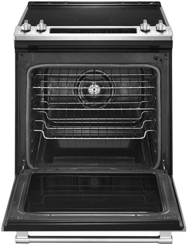 Maytag® 30" Fingerprint Resistant Stainless Steel Slide In Electric Range-1