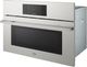 SKS Transitional Series 30" Satin Stainless Steel Built-In Microwave Electric Speed Oven-4