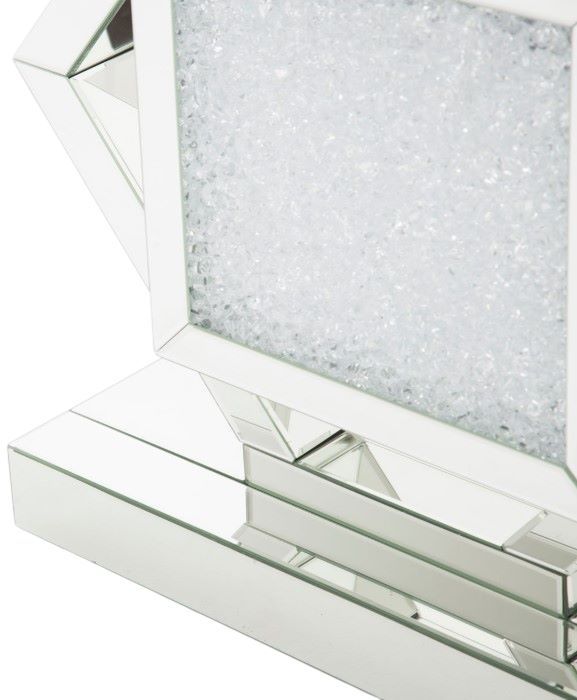 Michael Amini® Montreal™ Mirrored Rectangular Console Table-3