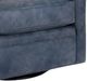Smith Brothers Customizable 540 Leather Swivel Glider Chair-2