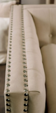 Furniture of America® Elliot Beige Loveseat-3