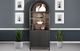 Sunny Designs™ Accent Black Magic/Buckskin Display Cabinet-0