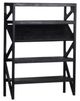 Porter International Designs Canberra Black Bookcase-0