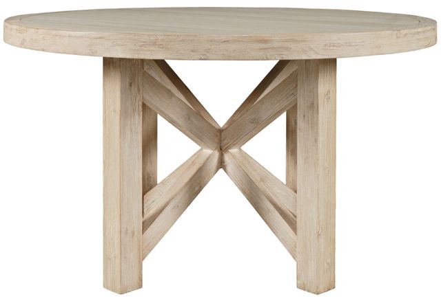 Jofran Inc. Sierrafina Almond 52" Round Dining Table-0