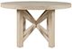 Jofran Inc. Sierrafina Almond 52" Round Dining Table-0