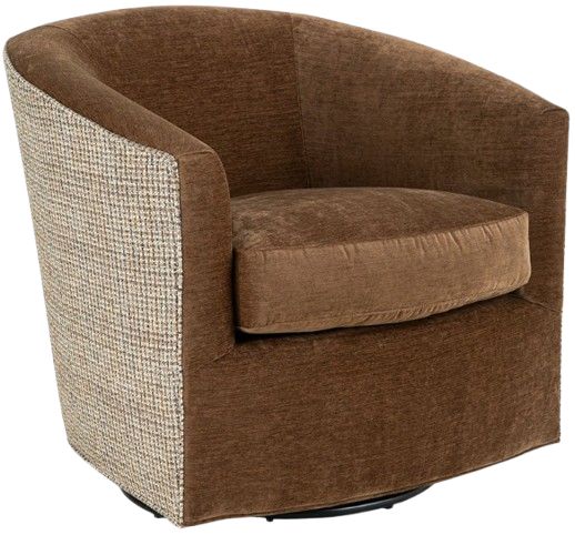 Craftmaster® Customizable Craftmaster Essentials 34" Swivel Chair-0