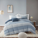 Olliix by Urban Habitat Calum Navy Full/Queen Cotton Jacquard Comforter Set-4