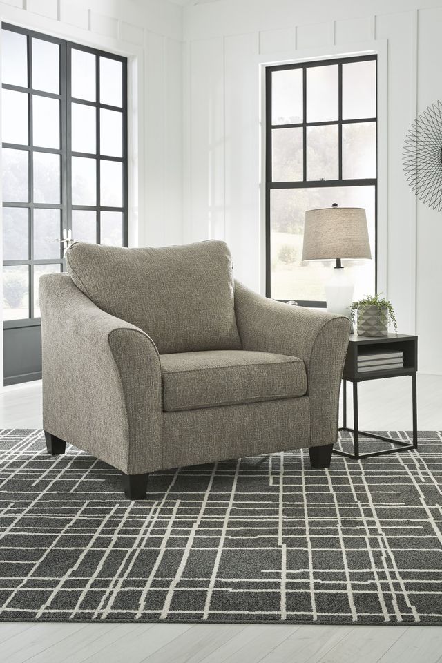 Benchcraft® Barnesley Platinum Chair and a Half-4