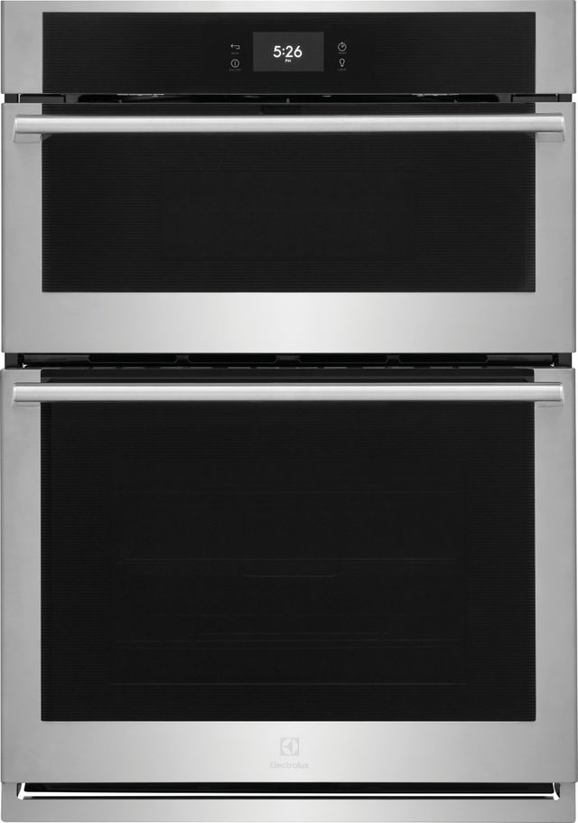 Clearance Electrolux 30" Stainless Steel Oven/Micro Combo Electric Wall Oven-1