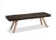 Handstone Laguna 60” Bench with Wood Seat-0