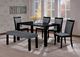 Nationwide Furniture Distributors  Black 5-Piece Dining Room Set-0
