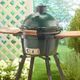 Big Green Egg® 13" Green Ceramic Freestanding Charcoal Grill-2