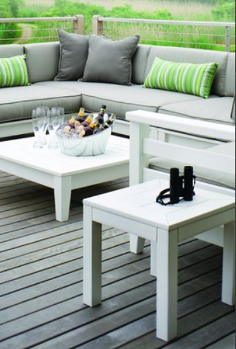 Seaside Casual Southport Bunching Table-3