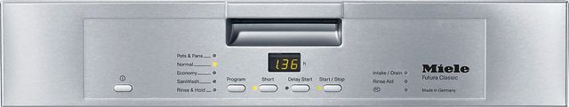 Miele 24" Built in Dishwasher-Stainless Steel-1