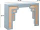 TOV Furniture Suzie Blue 45" Console Table-2