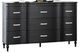 Furniture of America® Melodi Parc Black Dresser-0