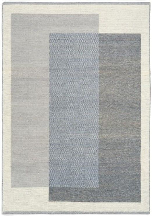 Nourison Home™ Copenhagen Ivory Blue 5'x7' Area Rug-0