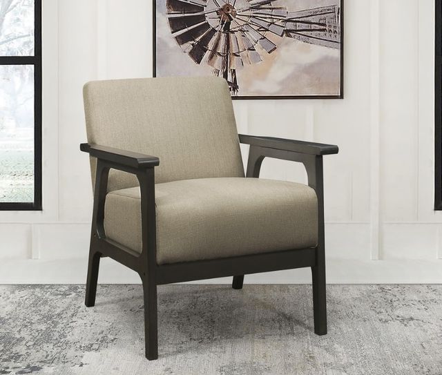 Homelegance® Ocala Light Brown Accent Chair-1