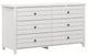 HH2 Home Harmony Matte White Dresser-0