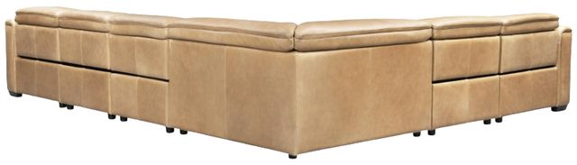 Bernhardt Billings Bernhardt Living 6-Piece Brown Leather L-Shape Power Reclining Sectional-3