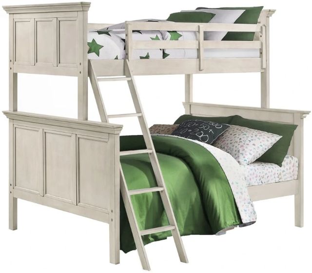 Intercon San Mateo Rustic White Youth Twin/Full Bunk Bed-0