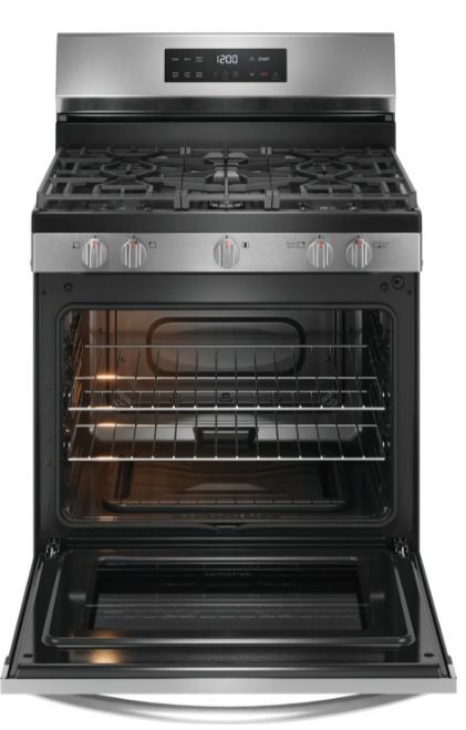 Frigidaire® 30" Stainless Steel Freestanding Gas Range-2