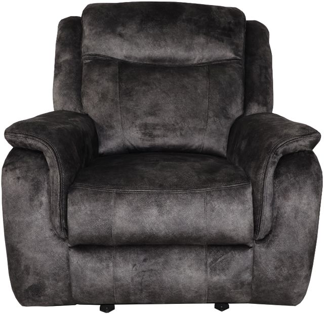 New Classic® Home Furnishings Park City Slate Manual Glider Recliner-2