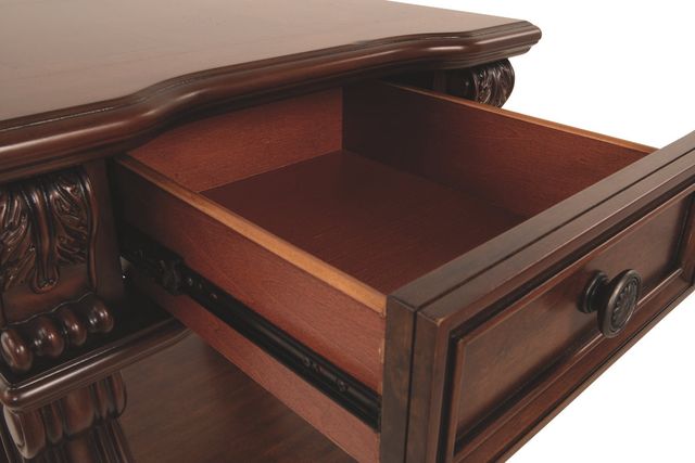 Signature Design by Ashley® Alymere Rustic Brown End Table-3