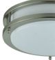 Cal® Lighting & Accessories Brushed Steel Circular Ceiling Lamp-1