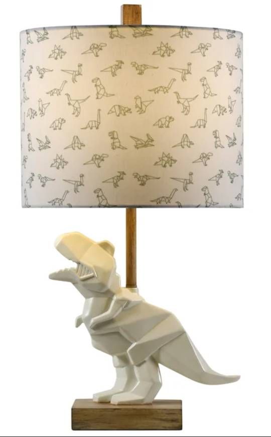 Stylecraft Brown/Off-White/White Table Lamp-1