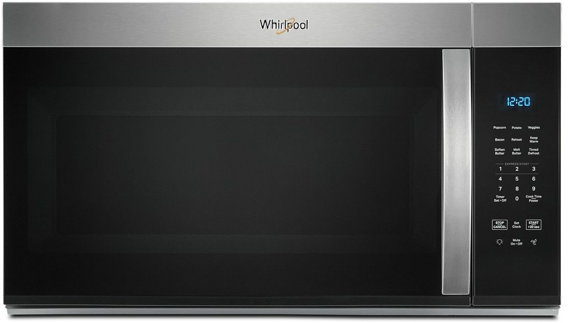 Whirlpool® 1.7 Cu. Ft. Fingerprint Resistant Stainless Steel Over the Range Microwave