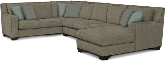 England Furniture Customizable Del Mar Luckenbach 3-Piece Sectional with Nailhead Trim-2