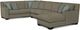 England Furniture Customizable Del Mar Luckenbach 3-Piece Sectional with Nailhead Trim-2