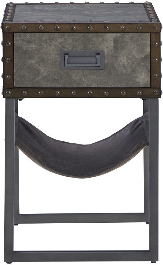 Signature Design by Ashley® Derrylin Brown Chairside End Table-1