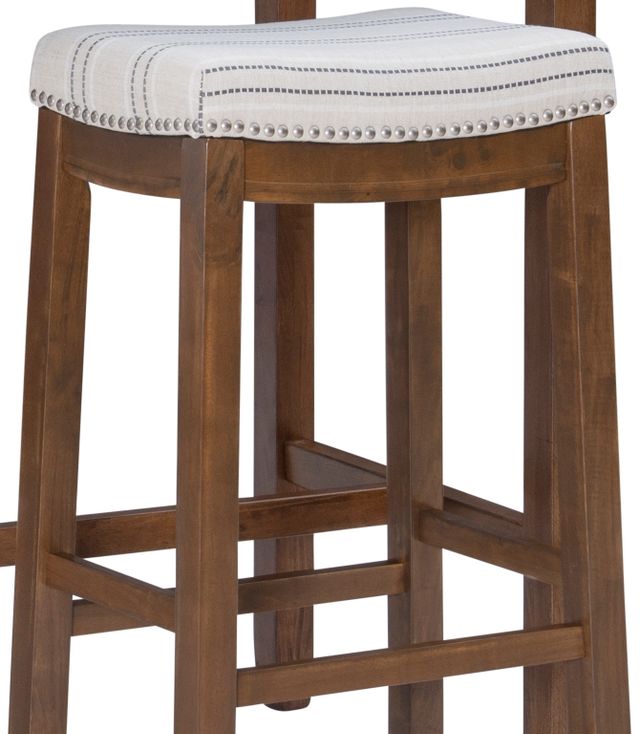 Linon Claridge 3-Piece Natural/Rustic Bar Table Set-1