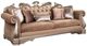 ACME Furniture Northville Antique Champagne/Brown Sofa-0