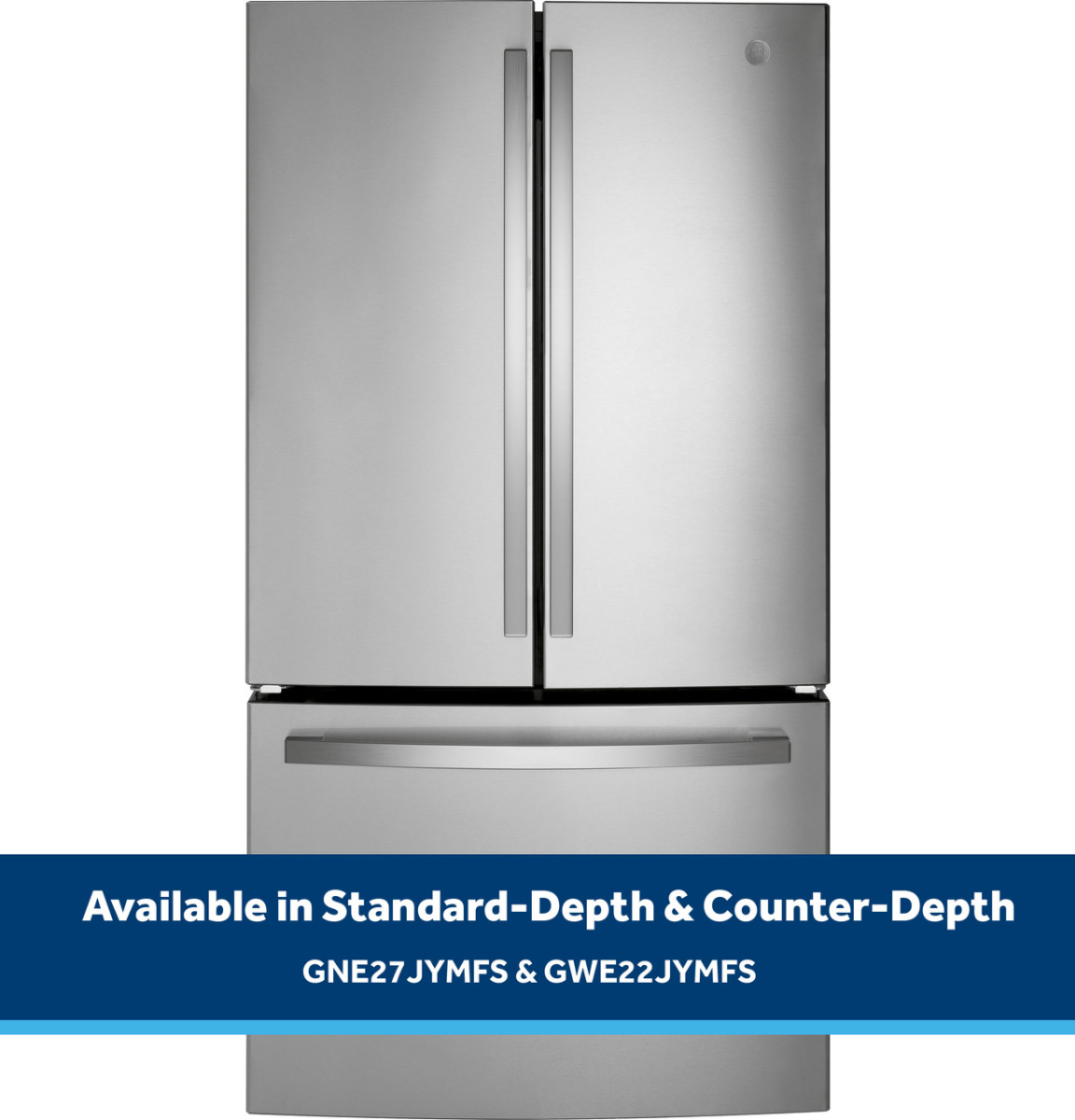 GE® 36 in. 21.9 Cu. Ft. Fingerprint Resistant Stainless Steel
