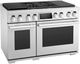 SKS 48" Stainless Steel Pro Style Dual Fuel Range-2