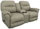 Best® Home Furnishings Customizable Bodie Leather Reclining Rocker Console Loveseat-0
